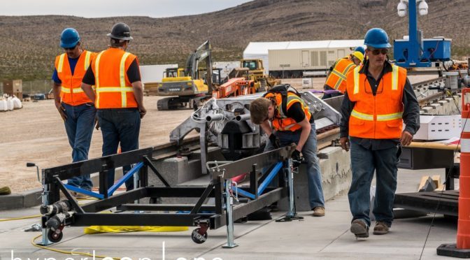 Hyperloop One reaches 187 kph in first run